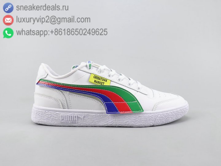 Puma RSampson LO CHINATOWN MARKET Unisex Skate Shoes Velcro White Size 36-44